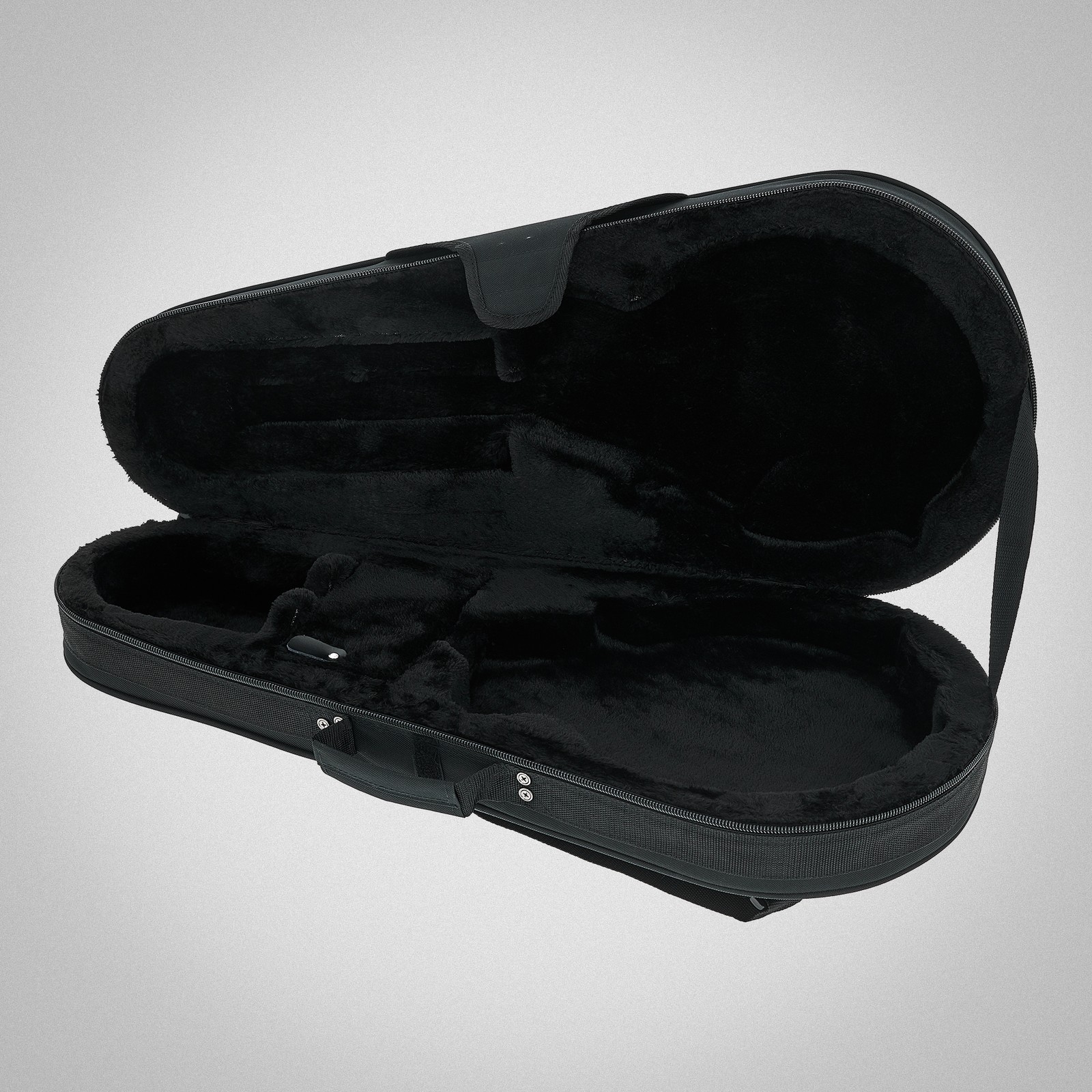 Mandolinenkoffer geöffnet, Gator GL-Mandolin Light Case
