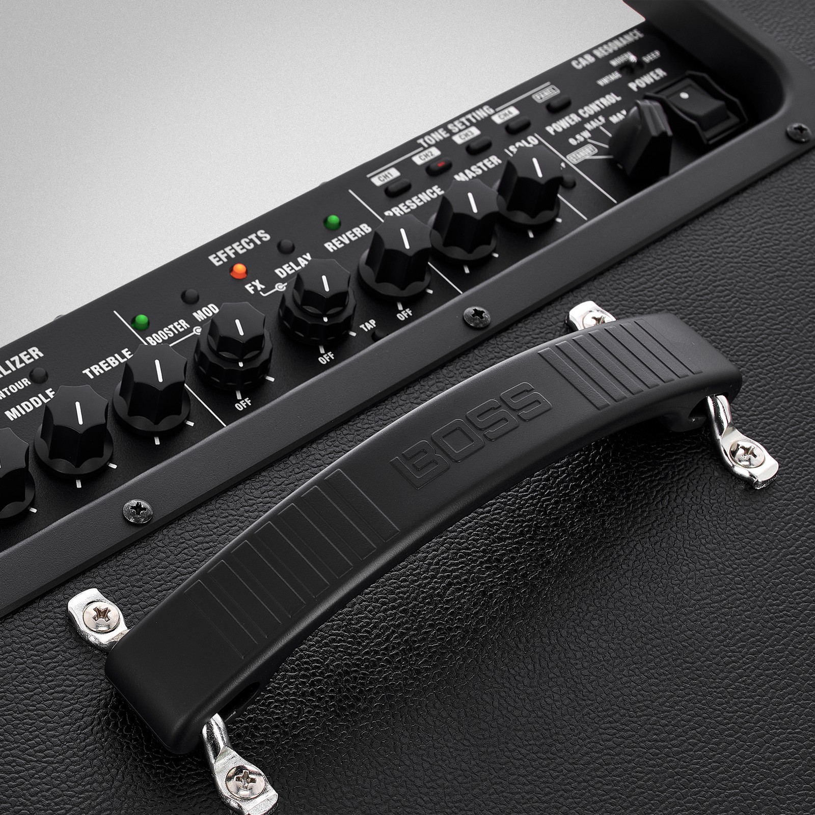 Boss Katana 100 Gen 3, electric guitar combo amp, detail