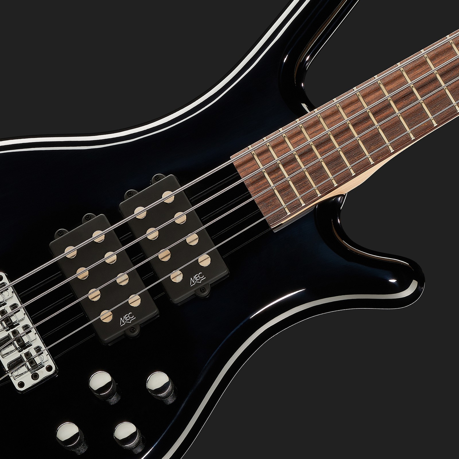 Warwick RB Corvette $$ 4 BK HP bass guitar, top