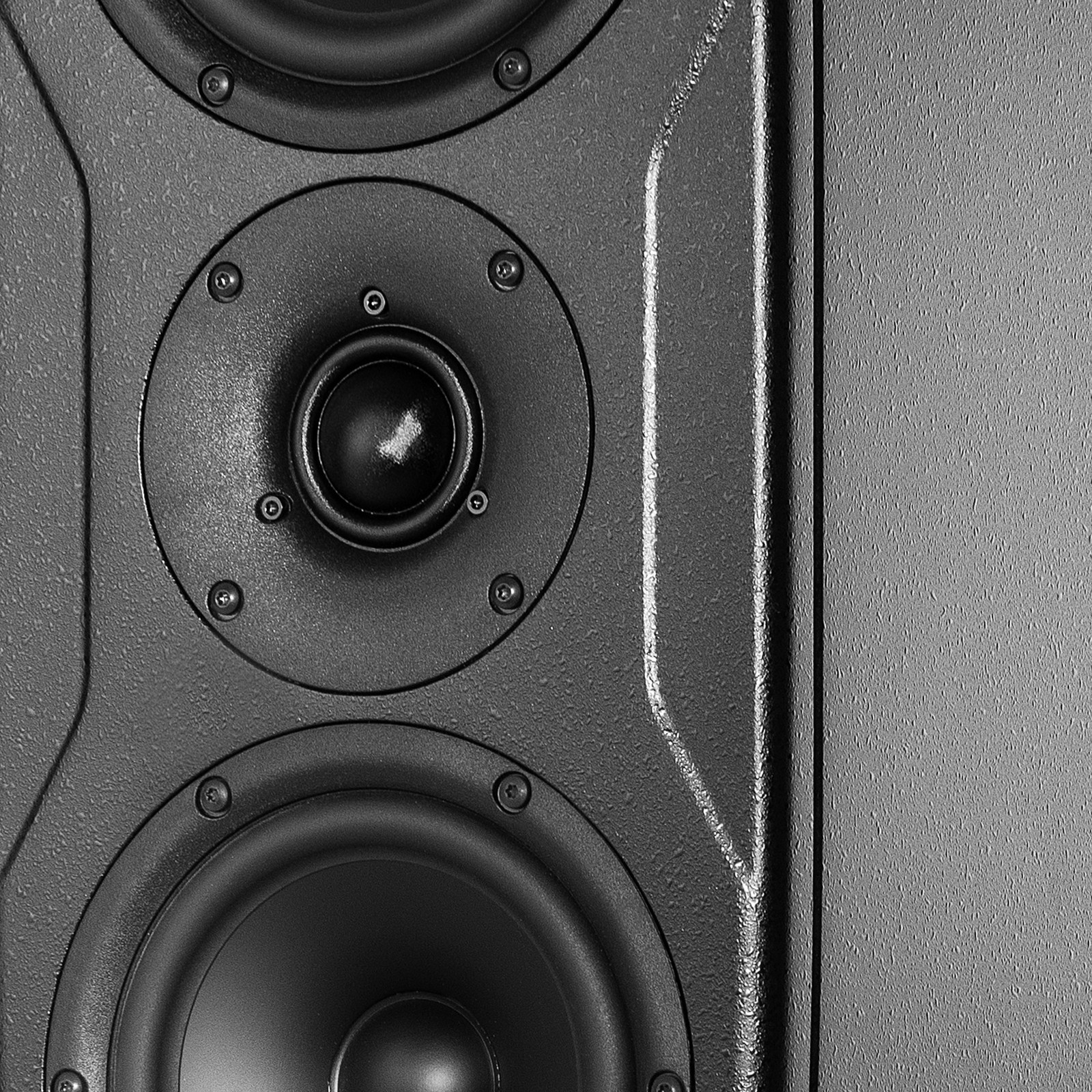 Detail des aktiven Studiomonitors, IK Multimedia iLoud Precision MTM MKII