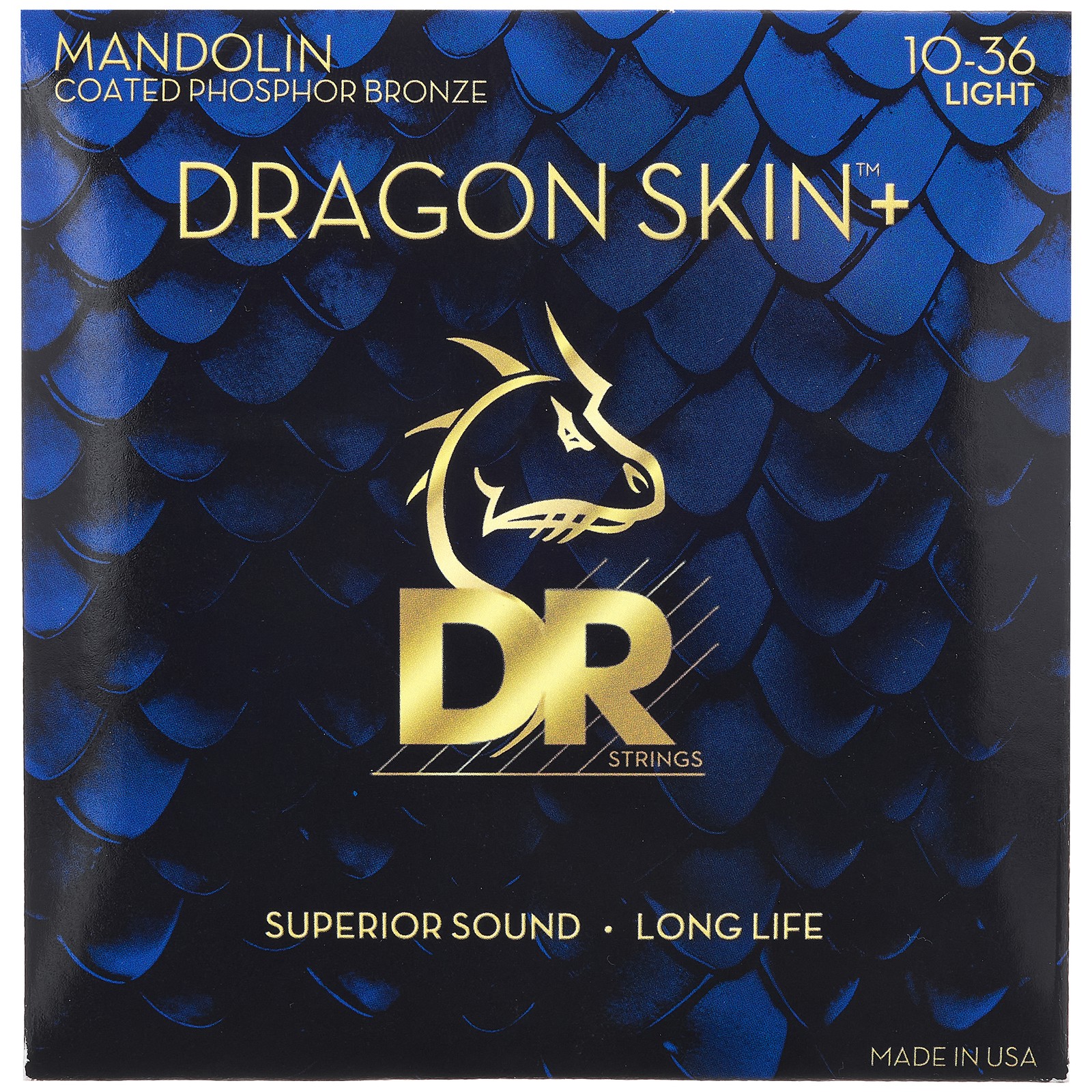 DR Strings Dragon Skin+ DMP-10 Coated