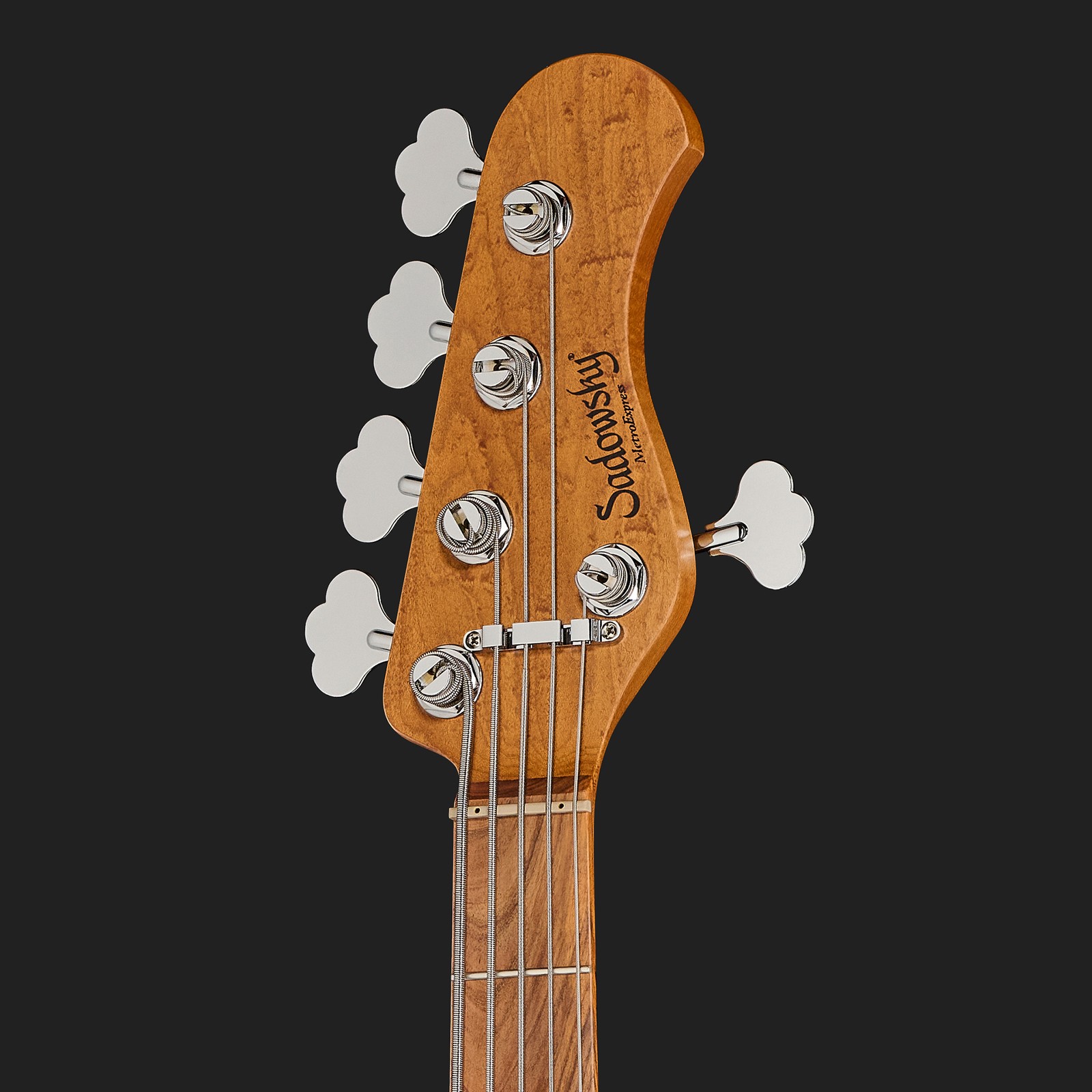 Sadowsky MetroExpress 21 Vintage M5 Morado SIL, headstock