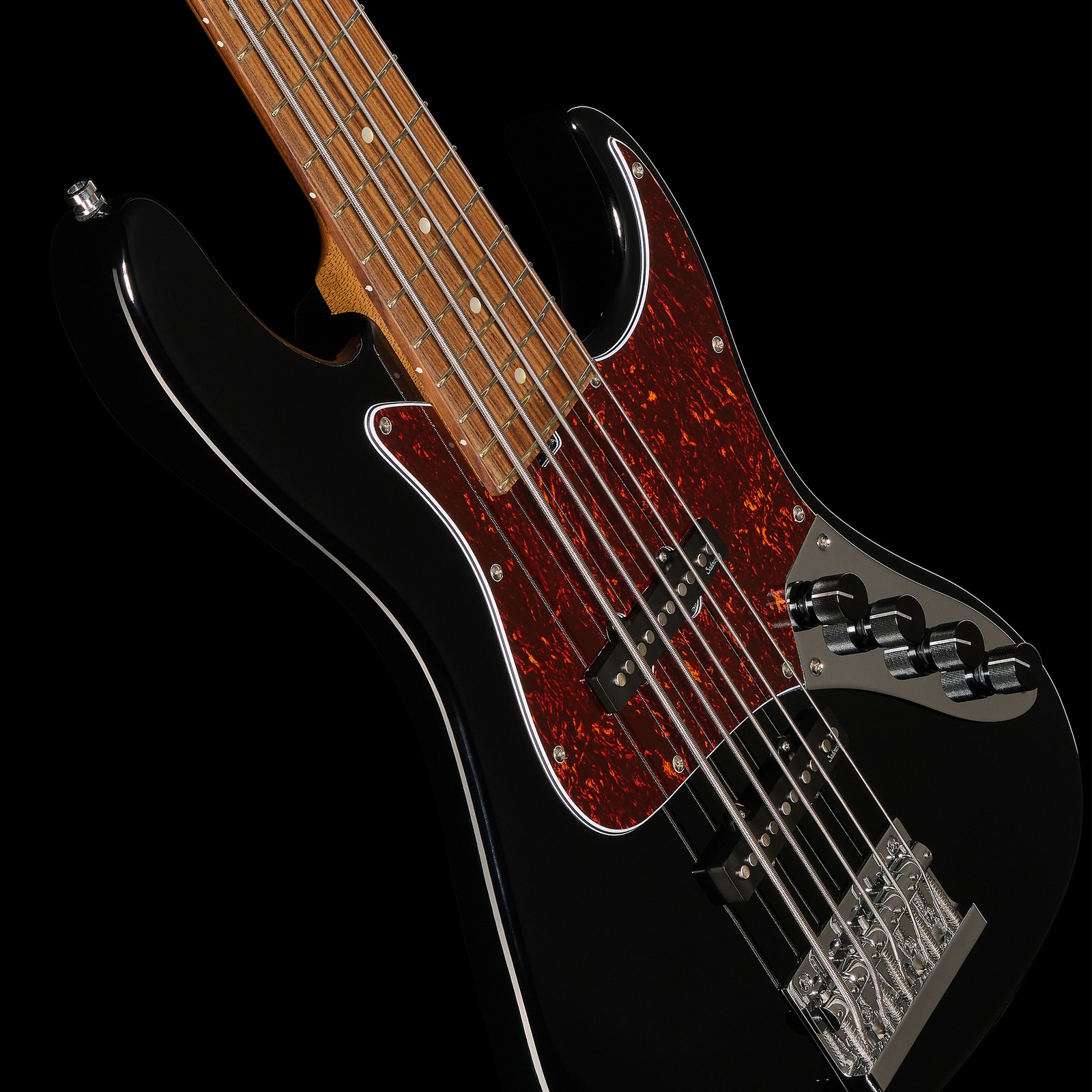 Top, Sadowsky MetroExpress 22 Will Lee 5 Black, artist's signature five-string