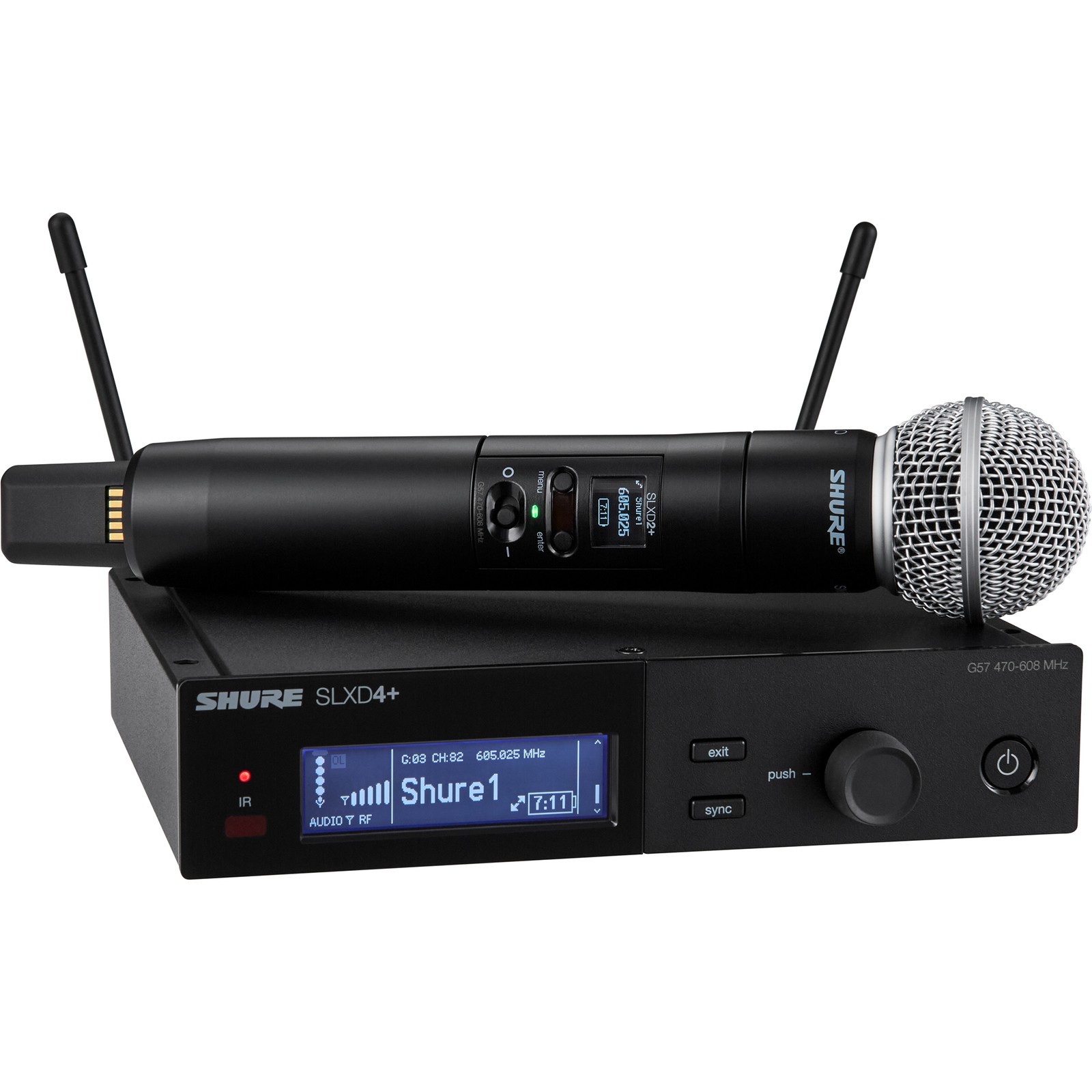 Shure SLXD24+E/SM58 G65
