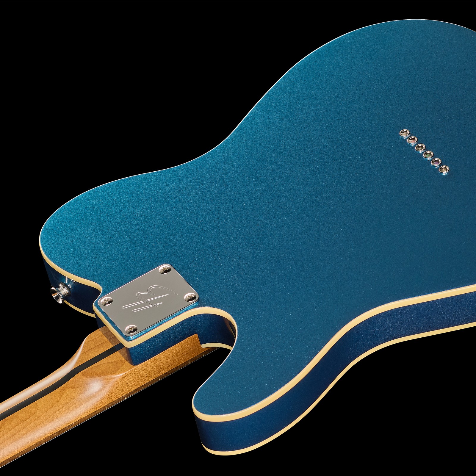 Rückseite der Harley Benton TE-62DB LPB