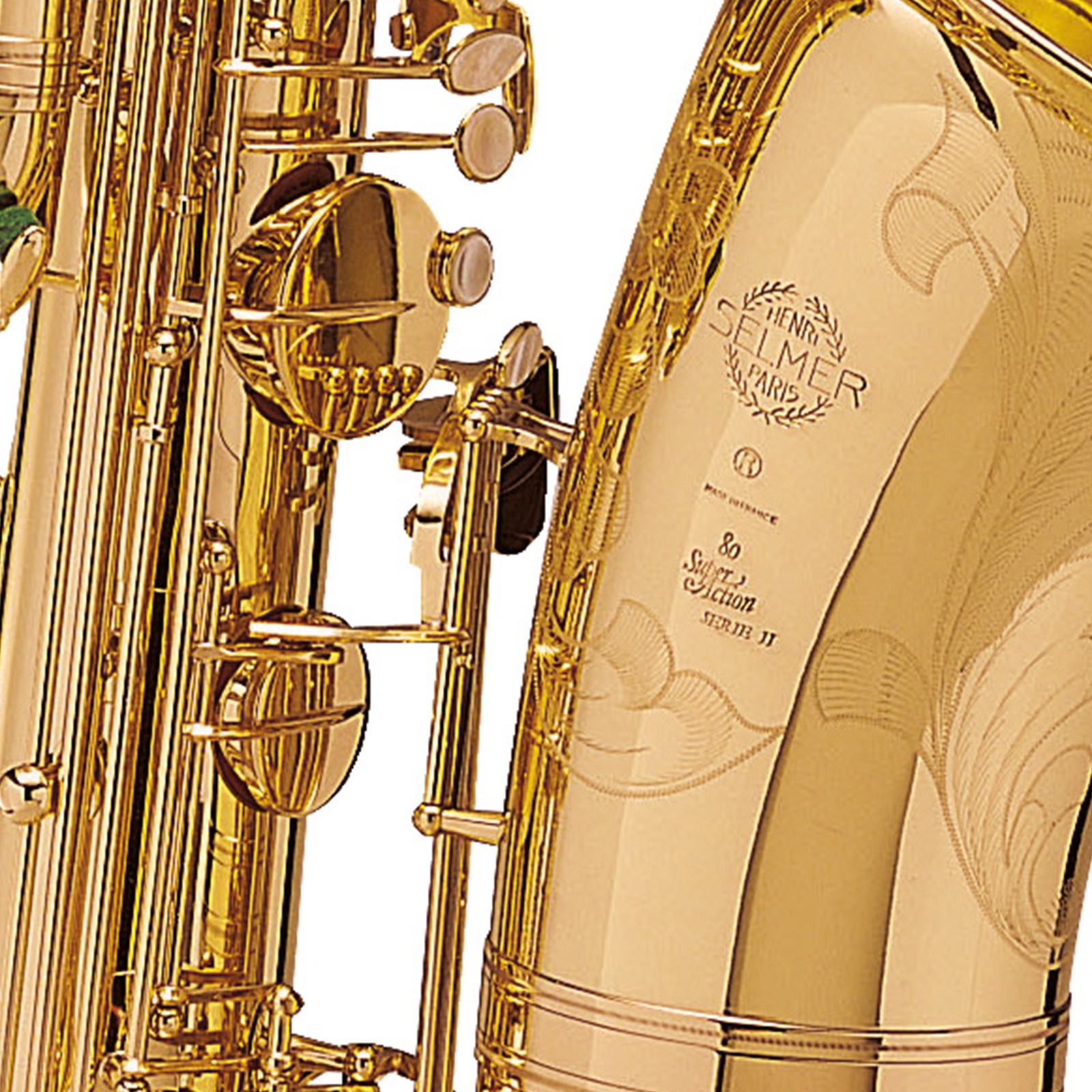 Logo sul Selmer Bass Saxophone SA80/II