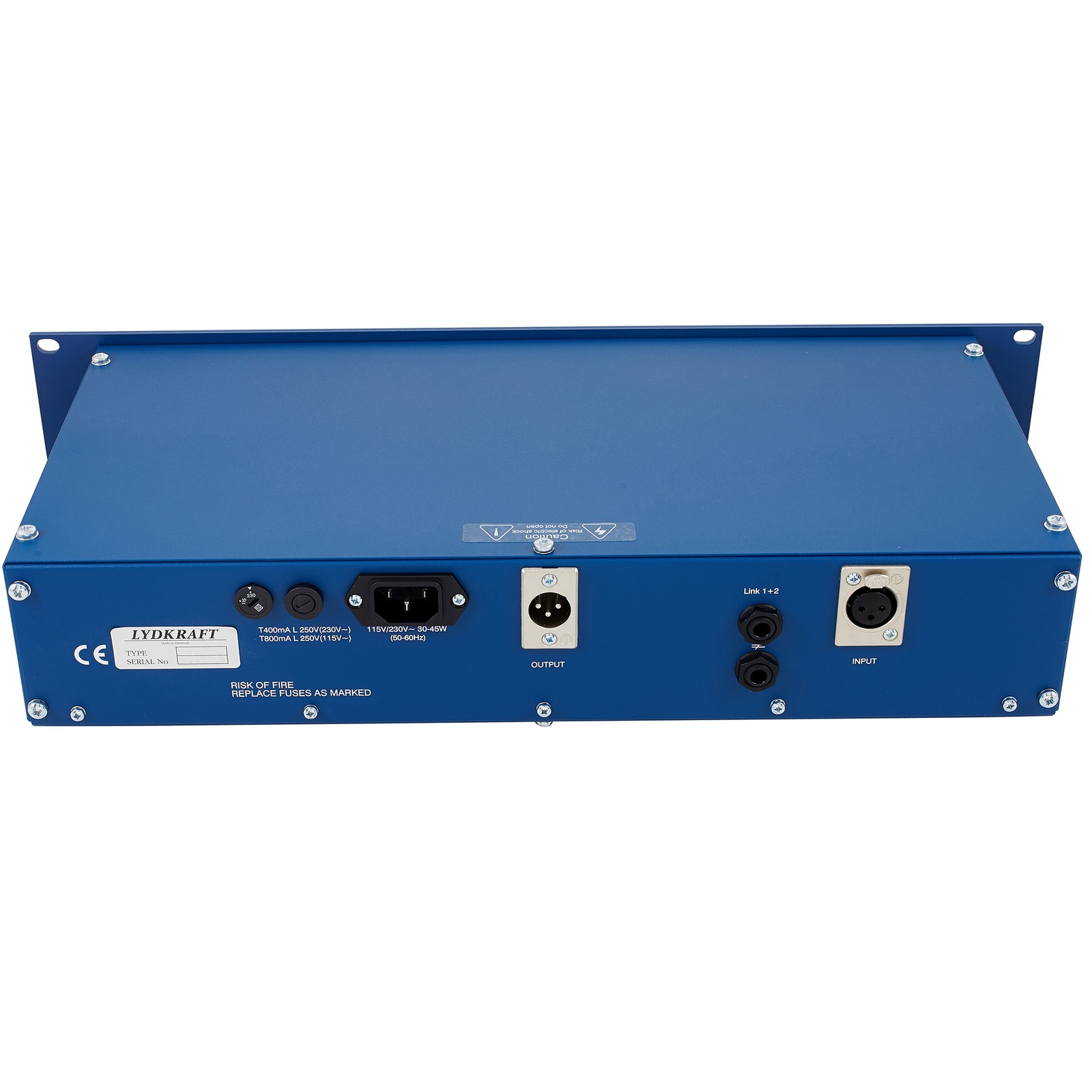 Rear of the Tube-Tech MEC 1A Mono Channel Strip