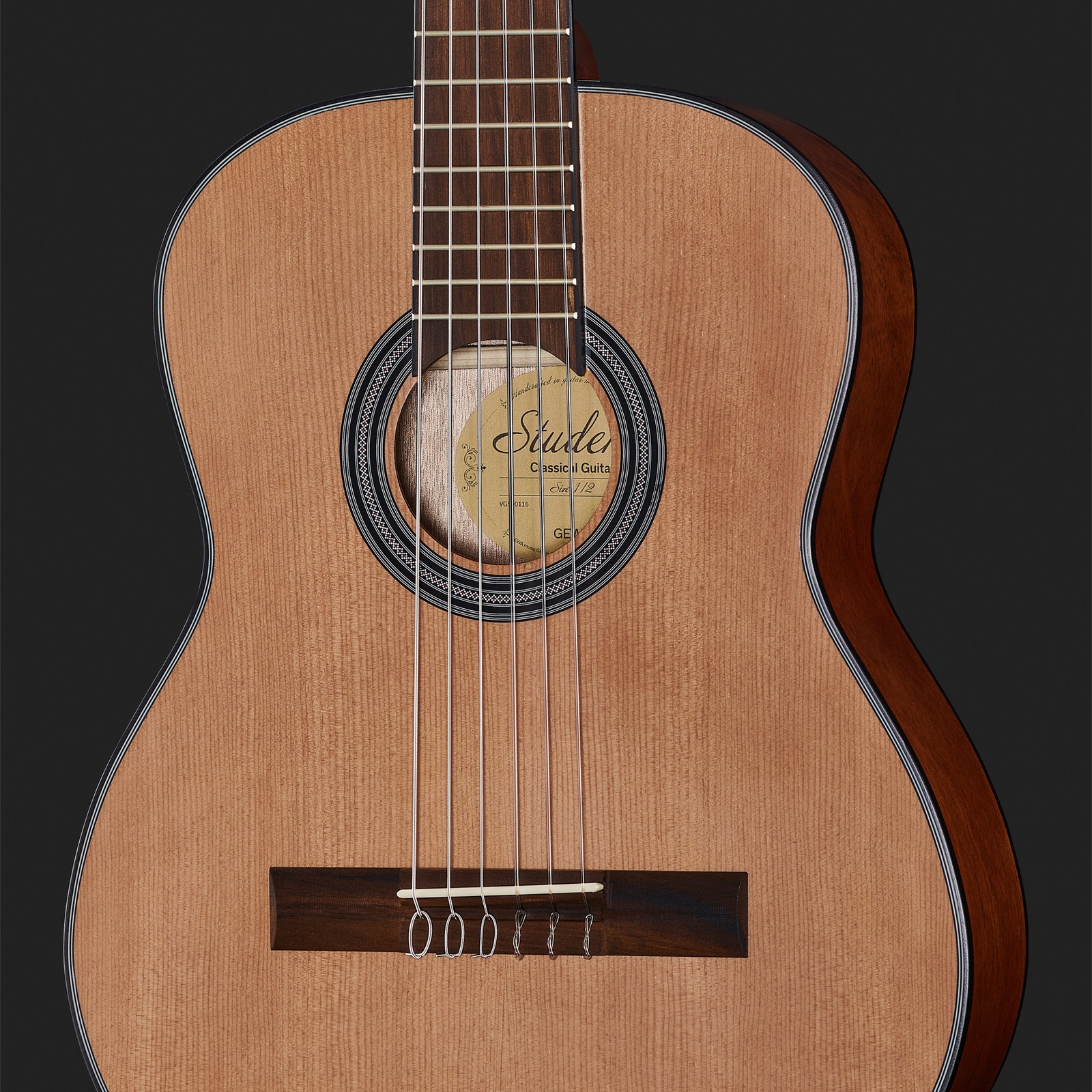 Gewa Student Natural Cedar 1/2 Konzertgitarre