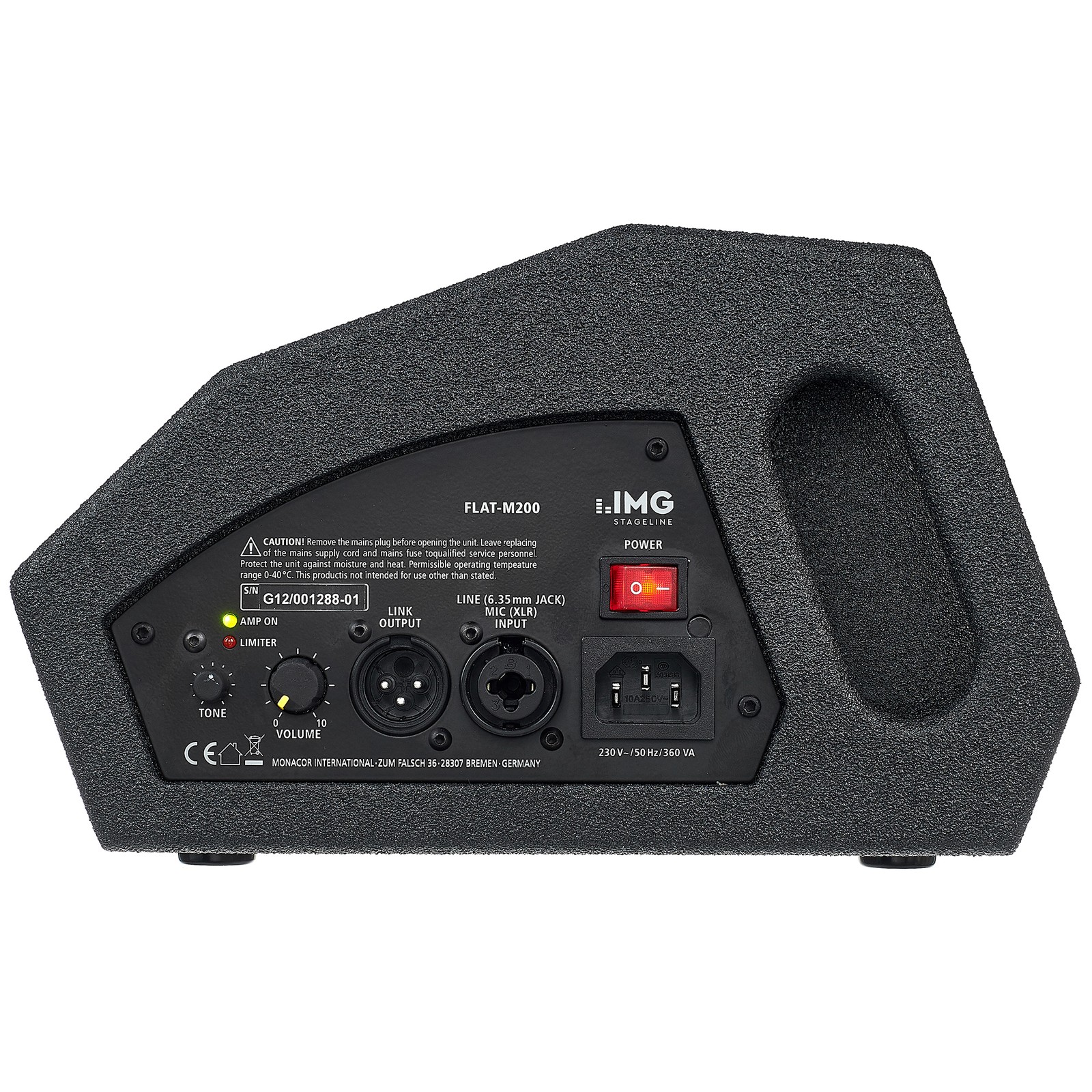 IMG Stageline Flat-M200, Aktiver Bühnenmonitor