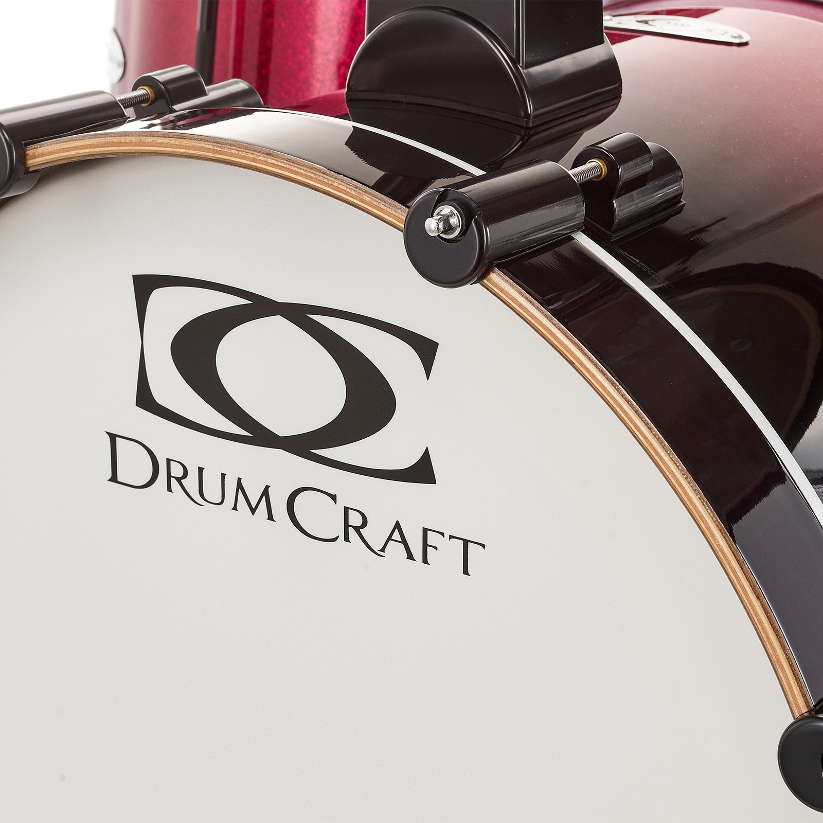 Logo auf dem DrumCraft Series 6 Jazz Purple Sparkle