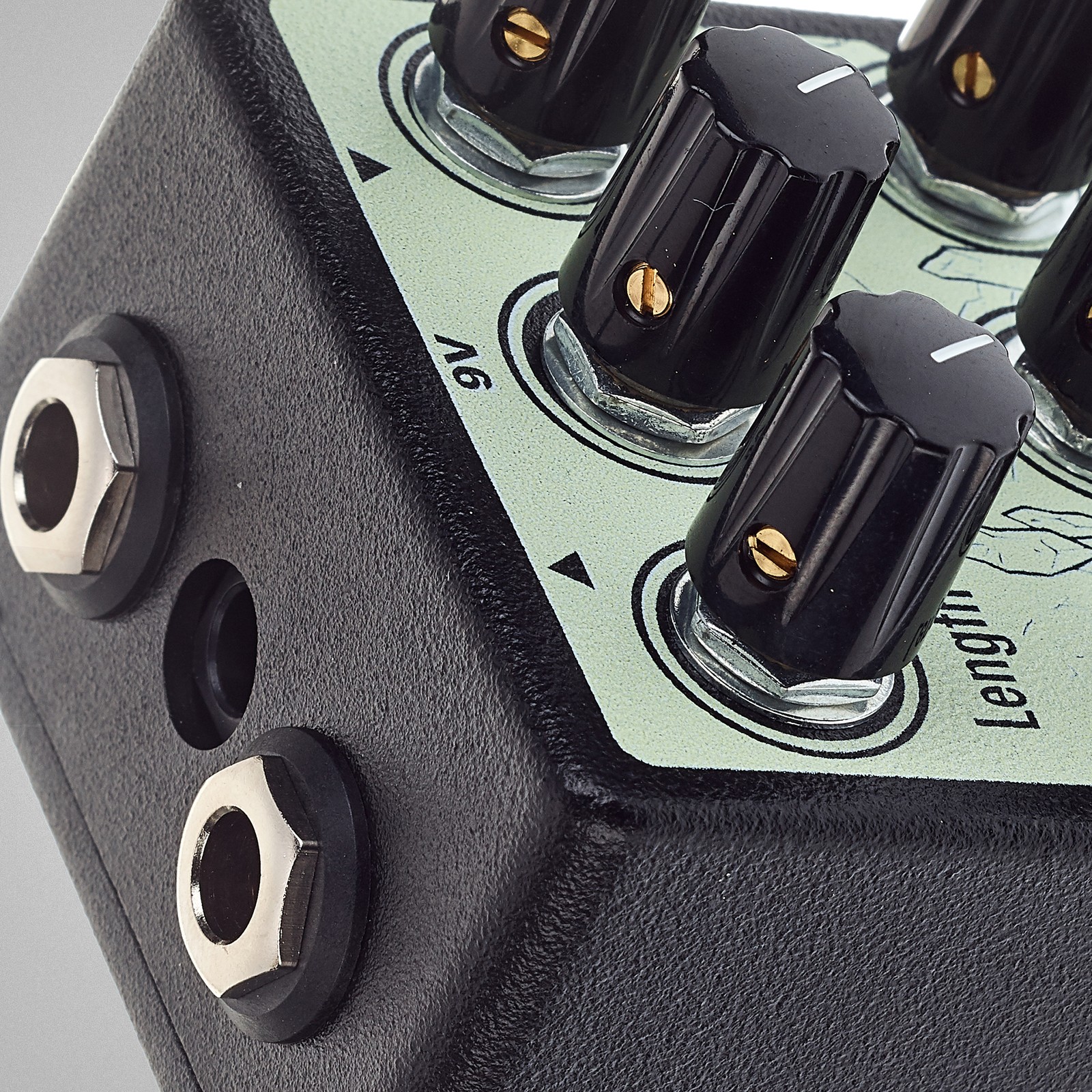EarthQuaker Devices Afterneath V3, Detail des Effektpedal für E-Gitarre