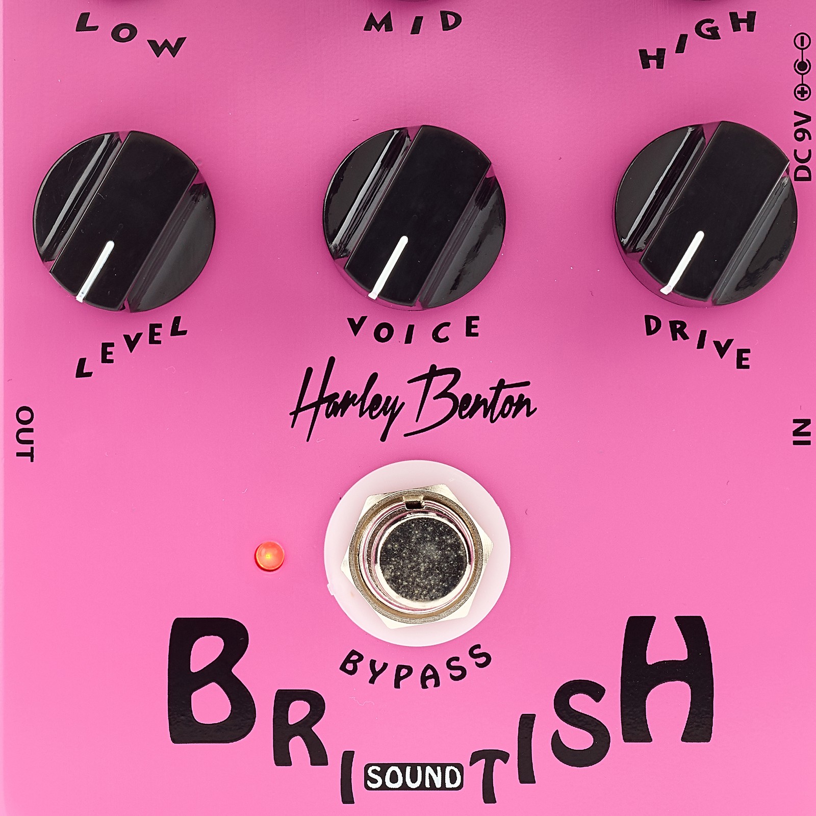 Harley Benton British TrueTone Effektpedal für E-Gitarre
