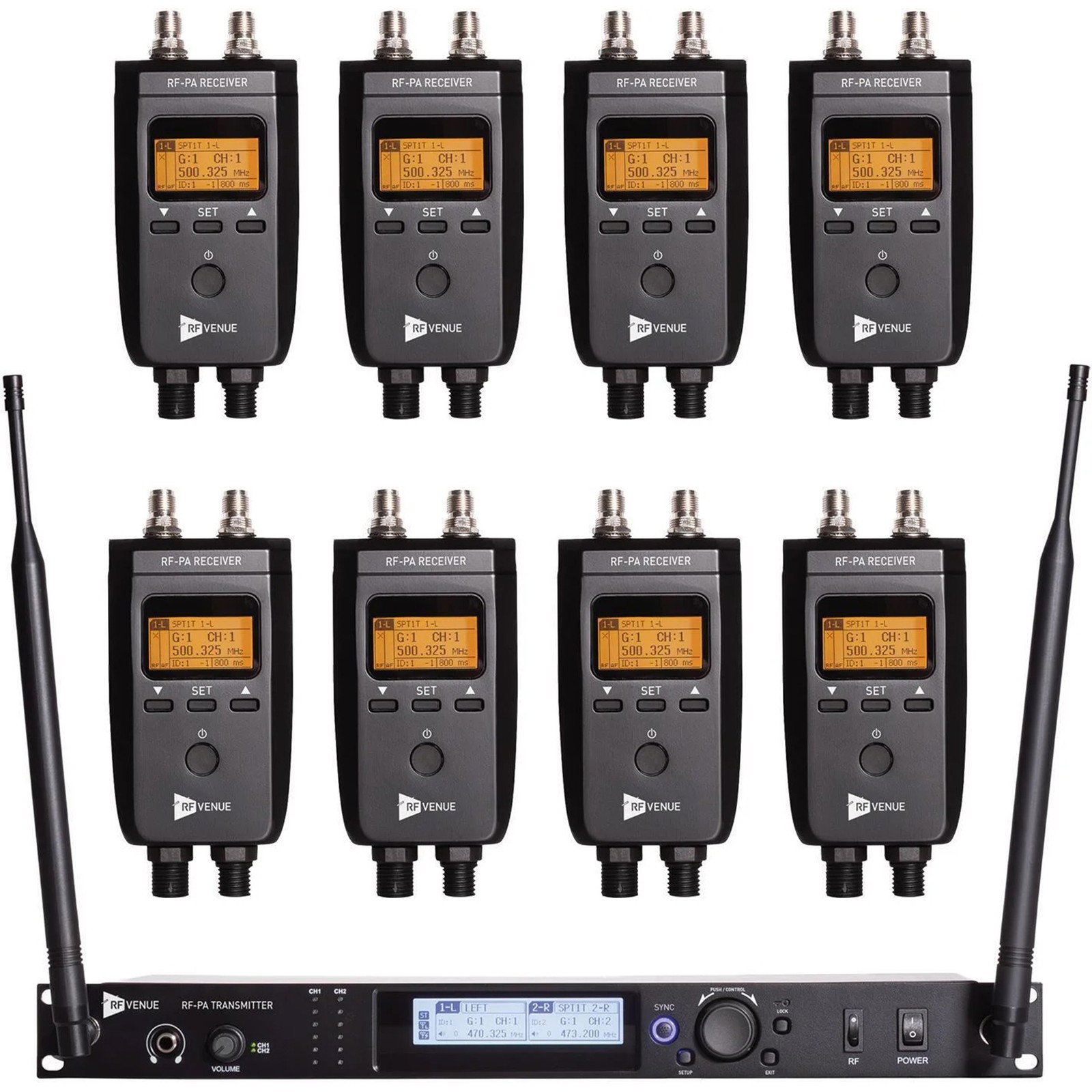 RF Venue RF PA Extension Kit 8-Pack