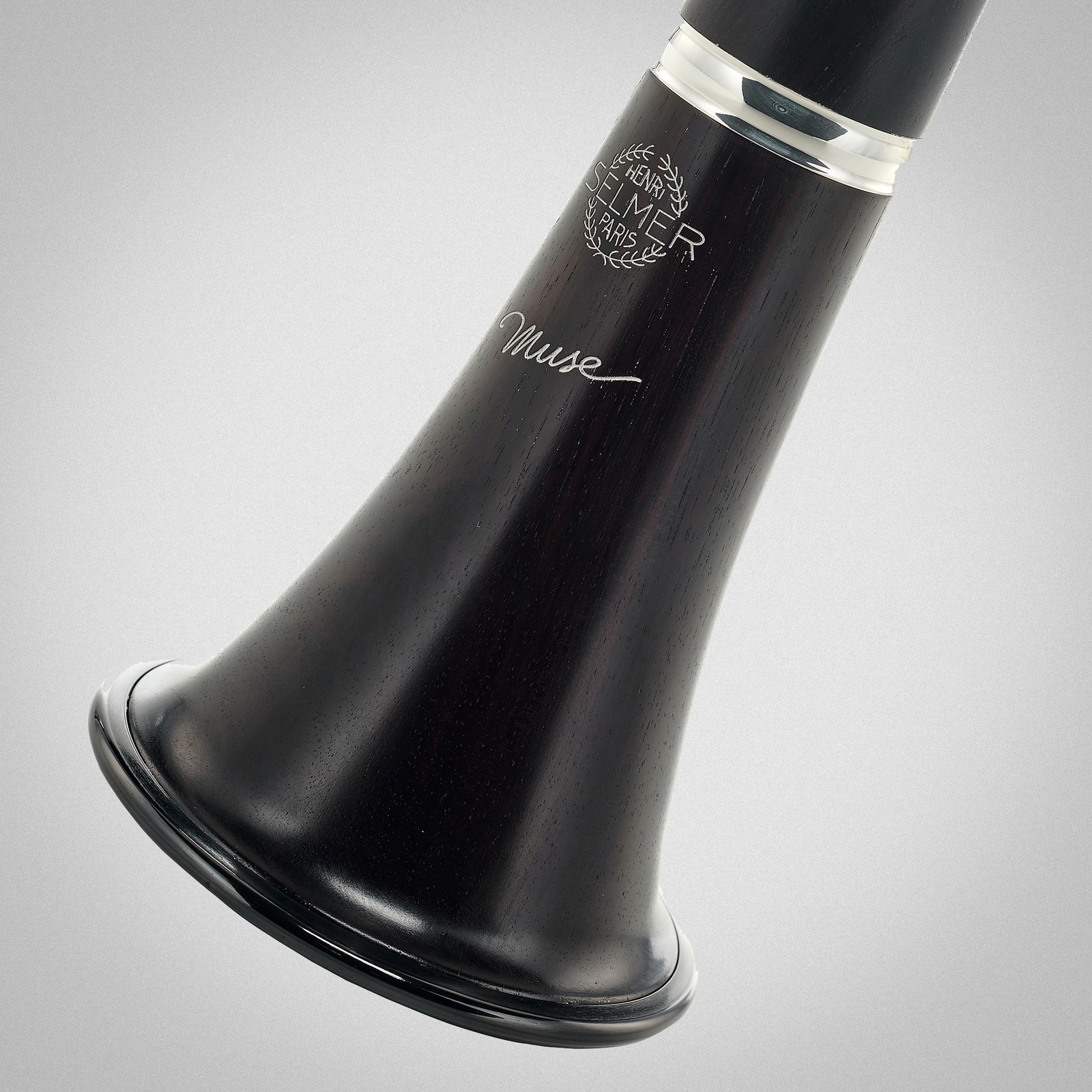 Logo auf der Selmer Muse 18/6 Bb Clarinet