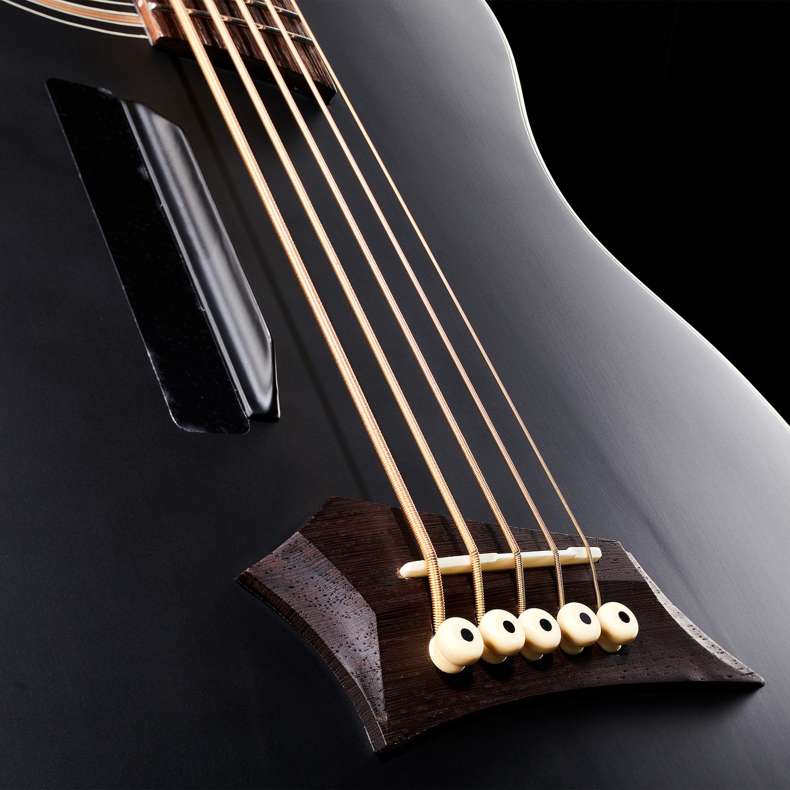 Top, Warwick RockBass Alien Standard 5 Black, five-string bass guitar