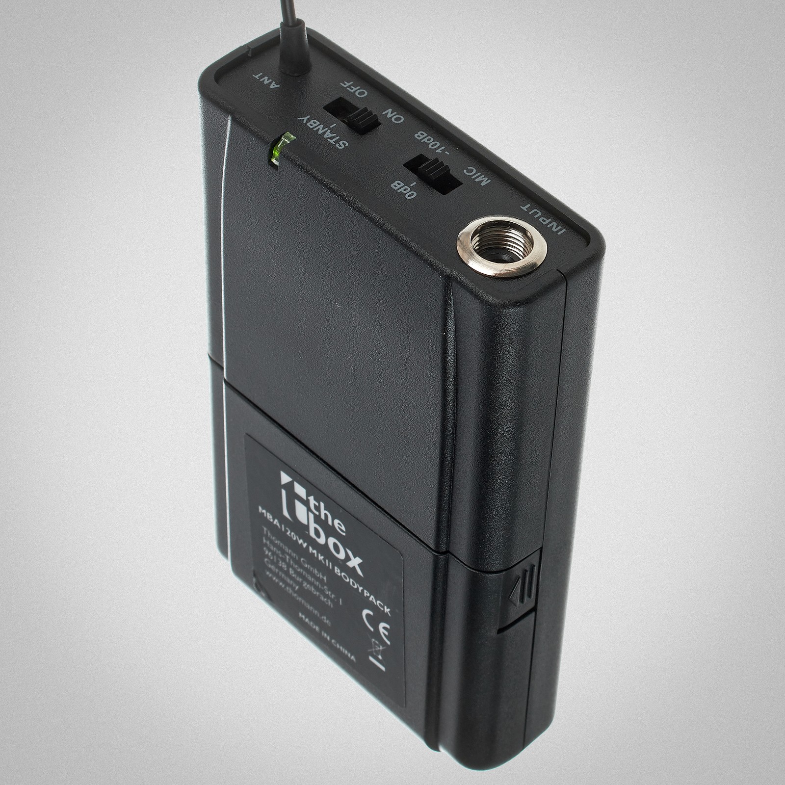Kompakte Mobilverstärkerbox mit Mikrofon-Headset und Bluetooth