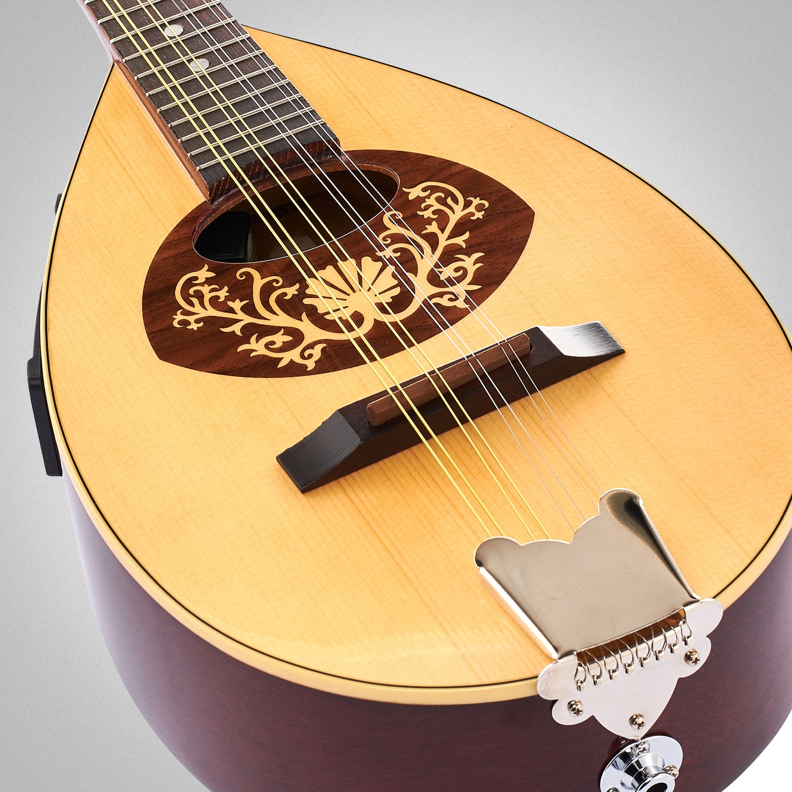 Decke der Thomann Portugiesische Mandoline 2-P