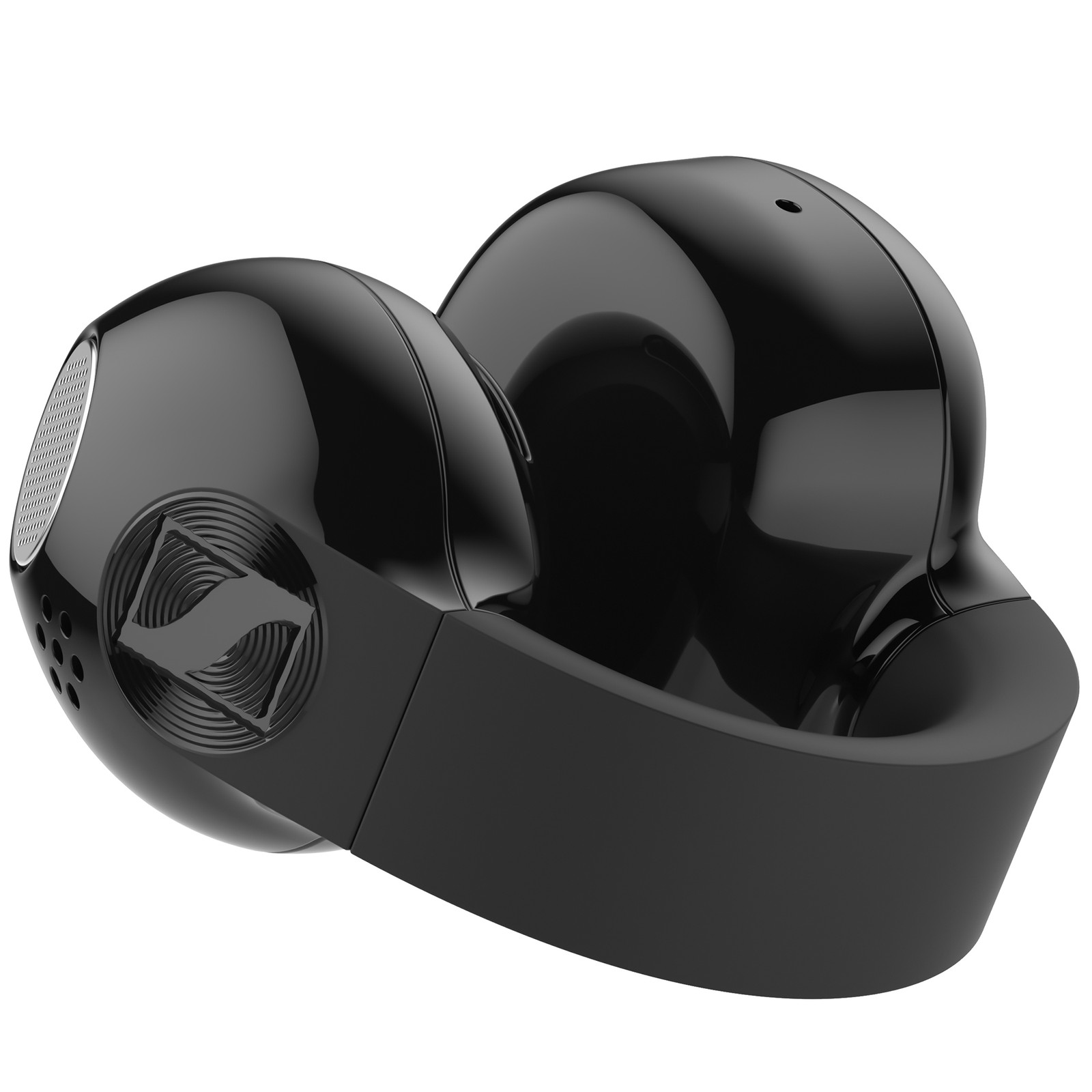 Log auf den Sennheiser ACCENTUM Clip Black, True Wireless Kopfhörer