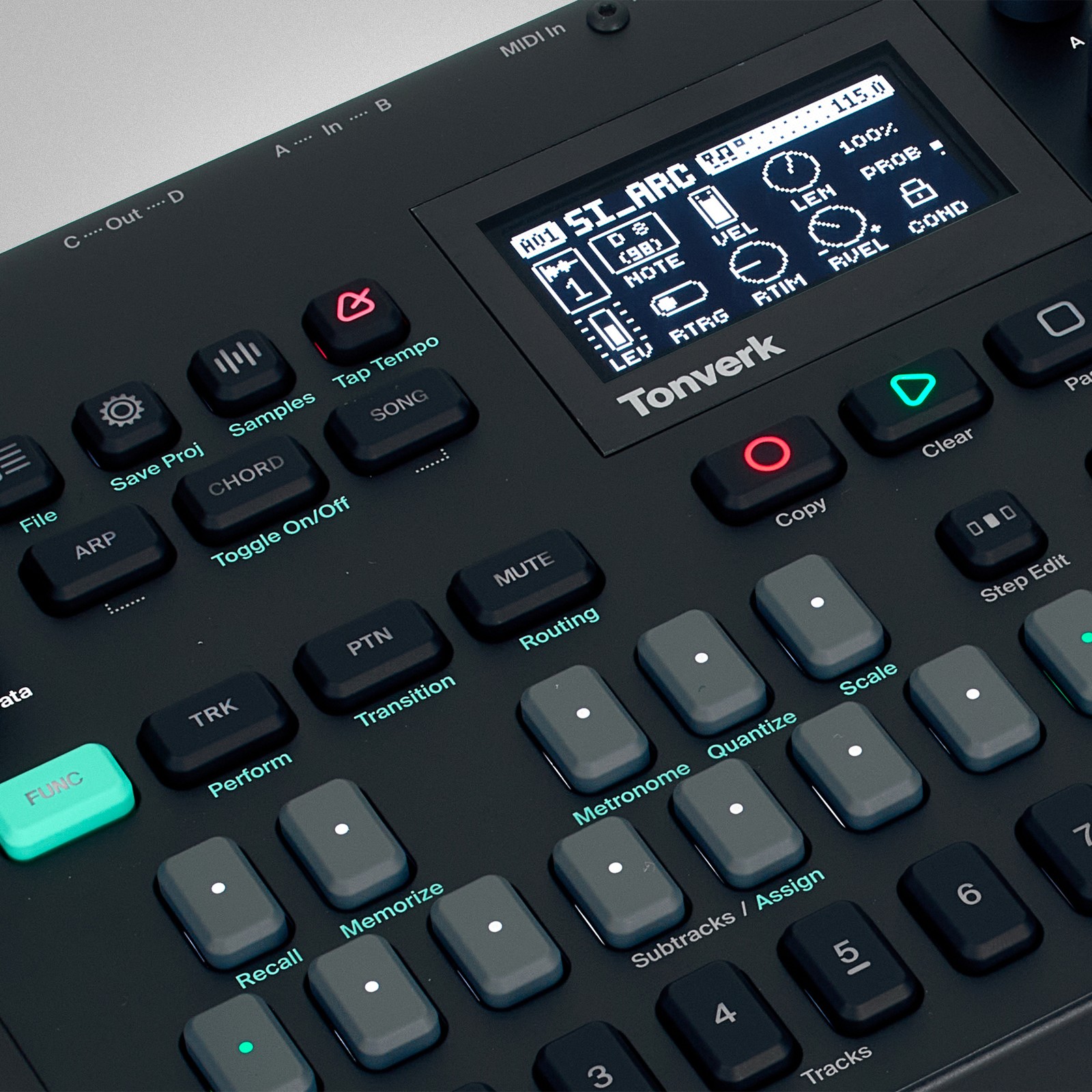 Elektron Tonverk, detailed view