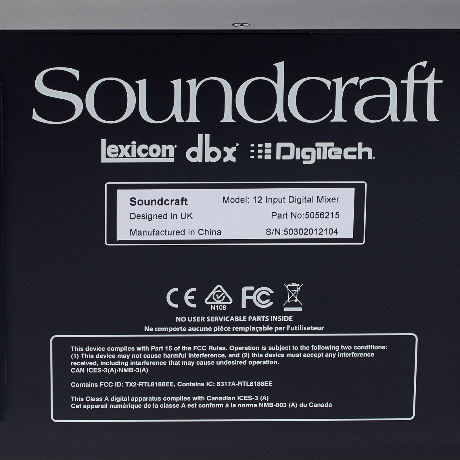 Soundcraft Ui12 +Syrincs D110SP Set