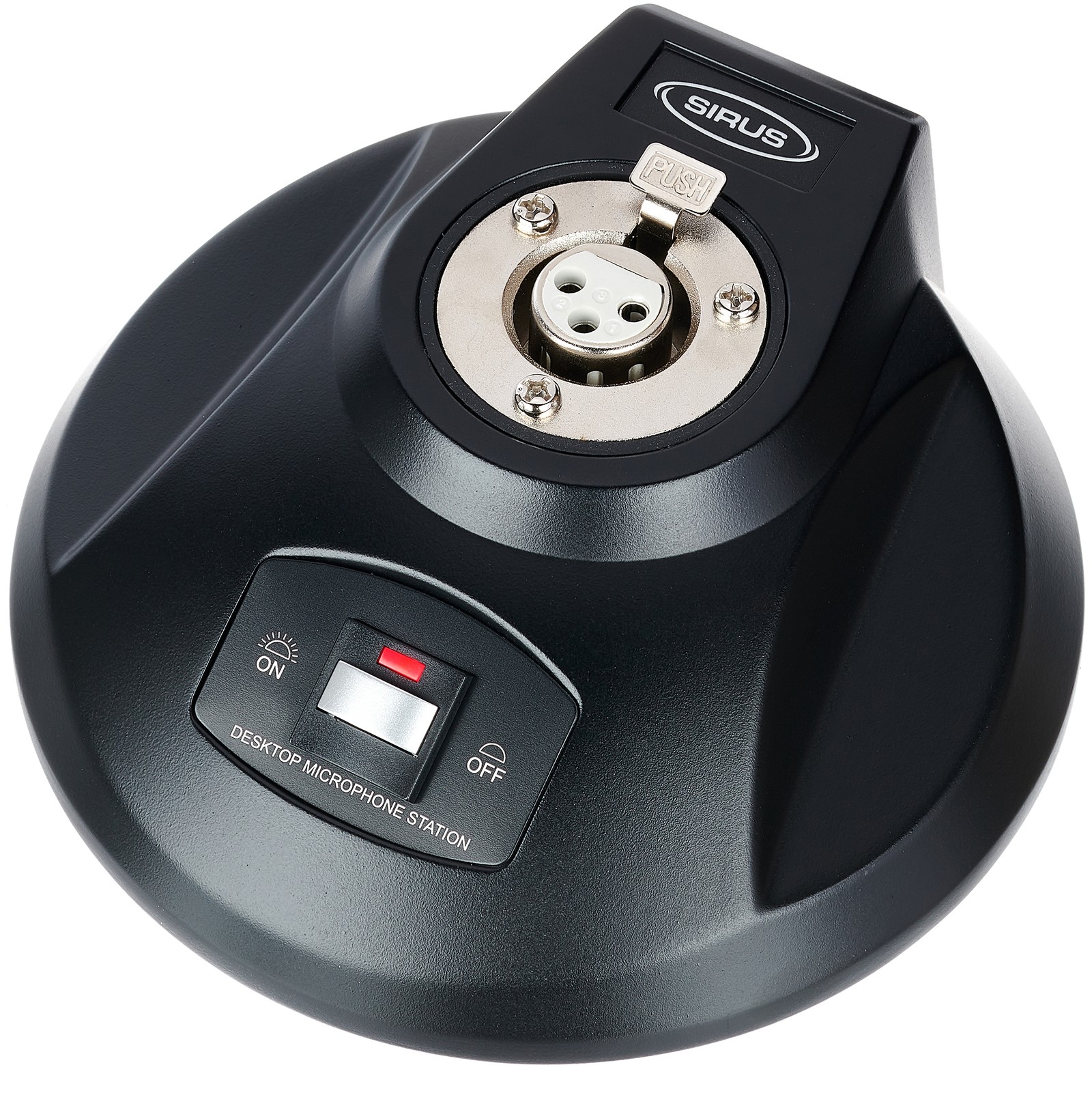 Sirus Desktop Microphone Station Mikrofon-Tischsprechstelle mit Anti-Shock Mikrofonanschluss
