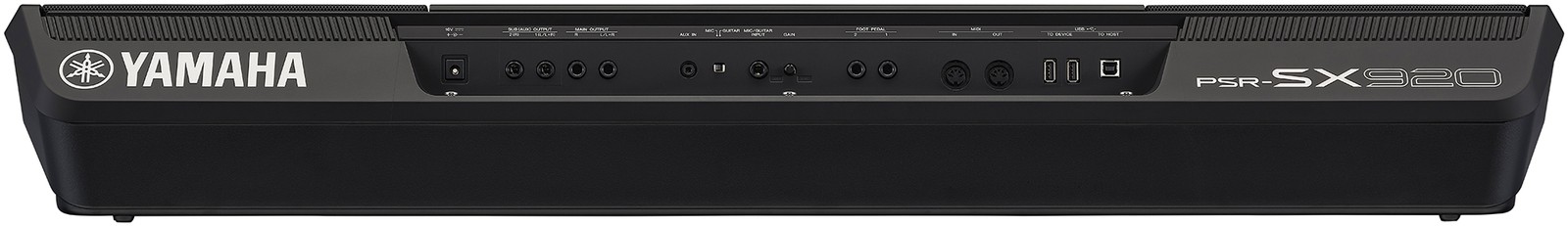 Face arrière du PSR-SX920