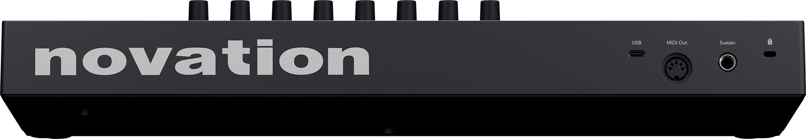 Novation Launchkey 25 MK4, connections on the backside