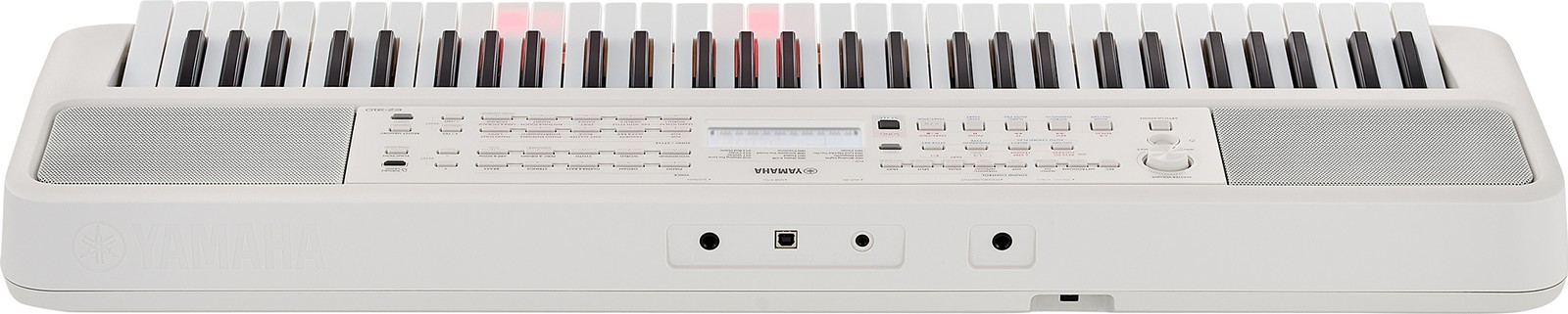 Yamaha EZ-310 Keyboard, rear view