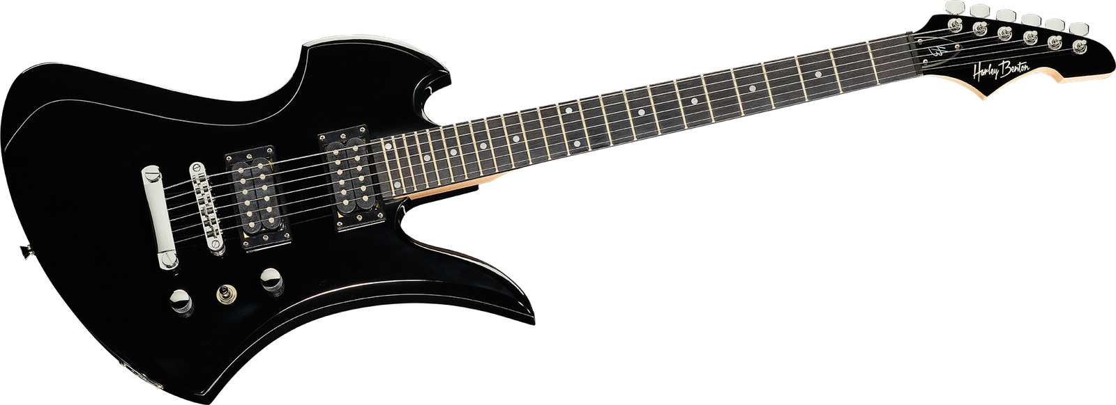 Harley Benton MB-20BK Rock Series E-Gitarre