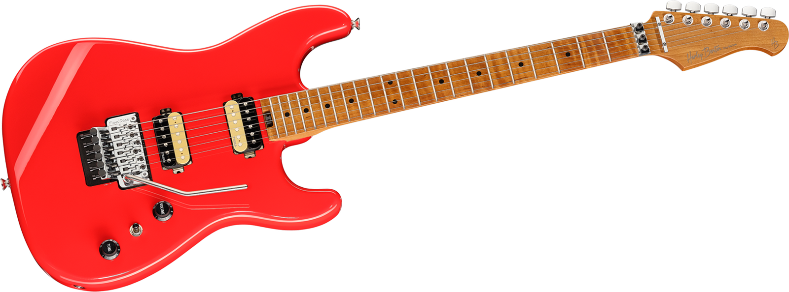 Harley Benton ST-80FR MN HH Radiant Red