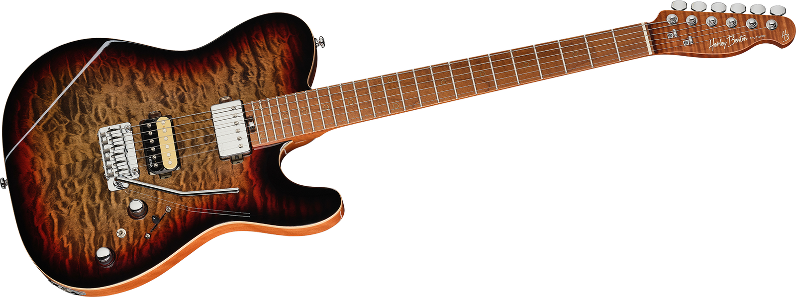 Harley Benton Fusion-T II HH MN QDG