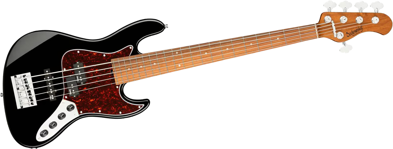 Sadowsky MetroExp21 HybPJ5 Morado BK, five-string bass