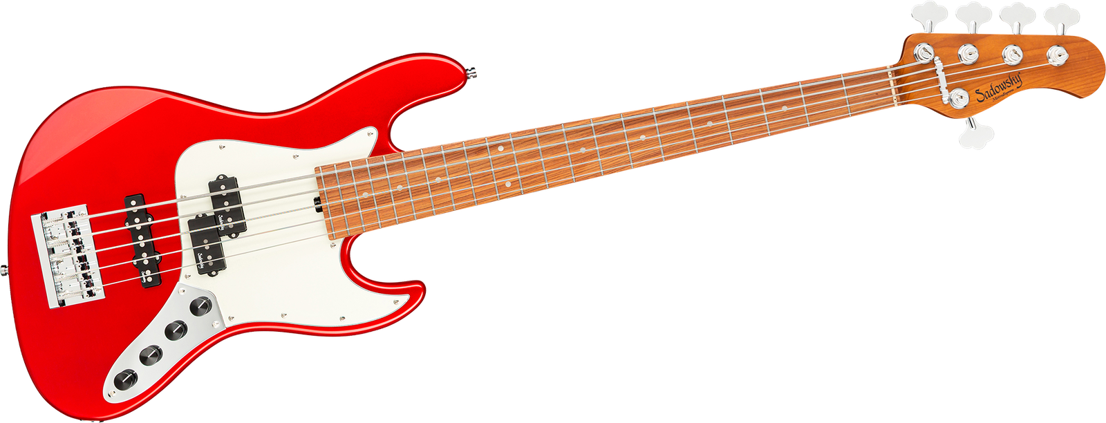 Sadowsky MetroExp 21 HybPJ 5 Morado CAR, five-string bass guitar