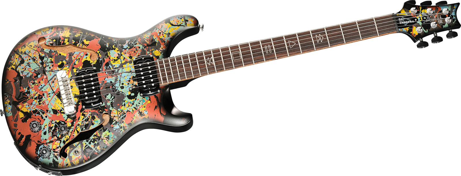 PRS SE Ed Sheeran Cosmic Splash