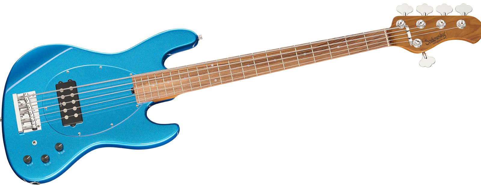 Sadowsky MetroExpress 21 Vintage M5 Morado OBL, five-string electric bass