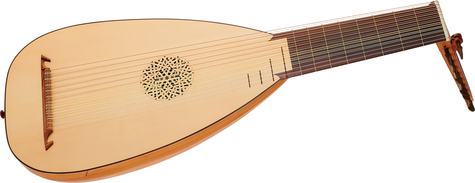 Scala Vilagio T.H. Baroque Lute 11C Cherry