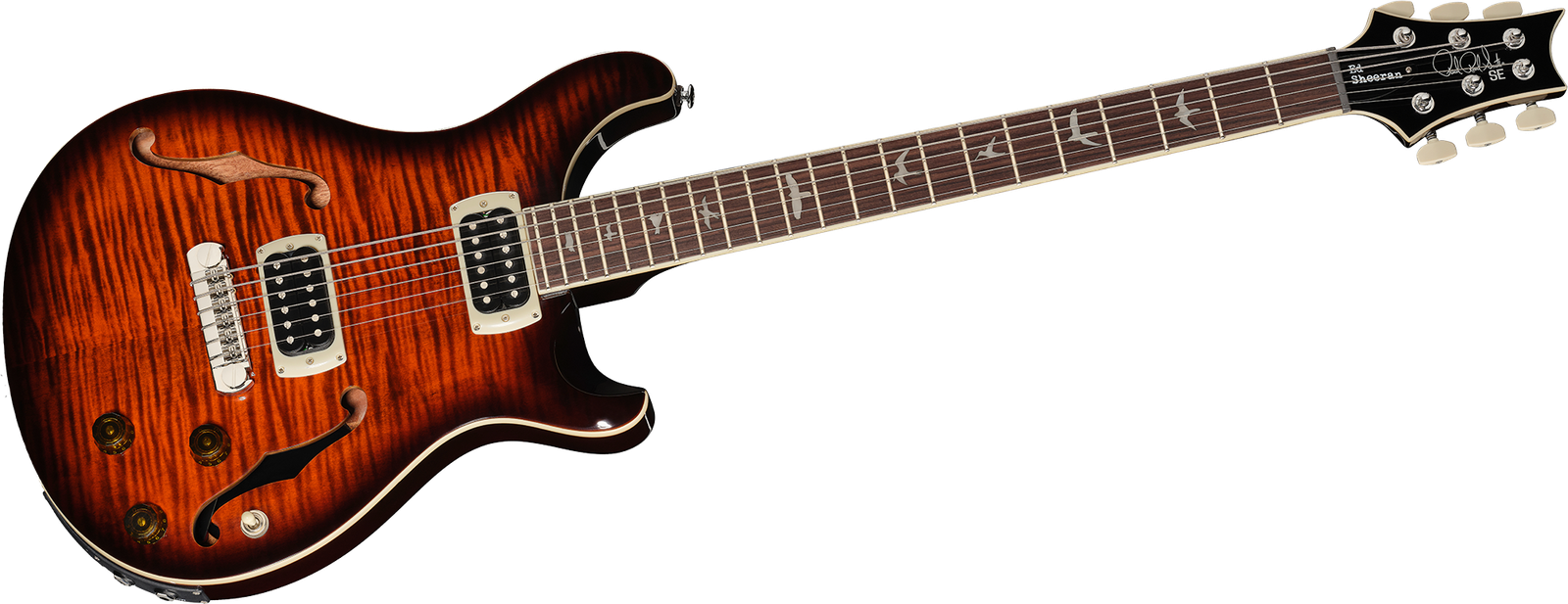 PRS SE Ed Sheeran Orange Tiger SB