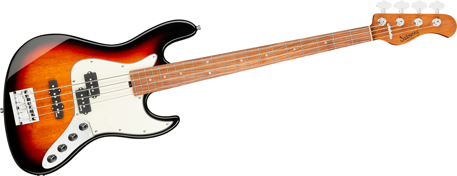 Sadowsky MetroExpress 21 Hybrid PJ4 Morado TSB, electric bass guitar