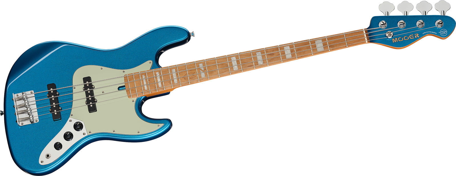 Mooer MBJ410 Bass Metal Blue
