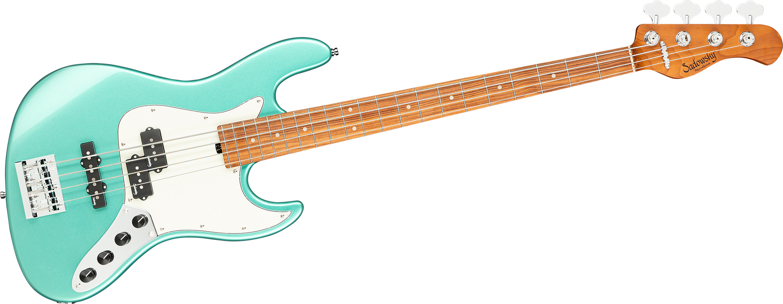 Sadowsky MetroExpress 21 Hybrid PJ4 Morado SGM, electric bass guitar