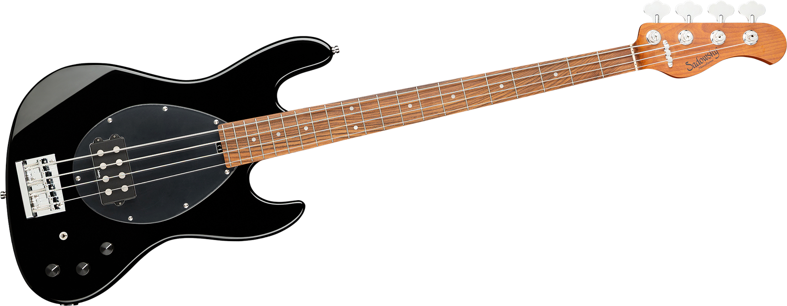 Frontalansicht des Sadowsky MetroExp21 Vint M4 Morado BK