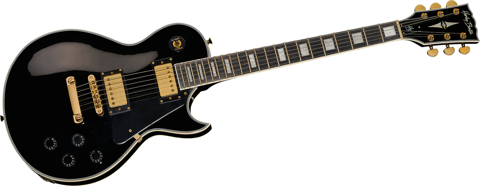 Harley Benton SC-500 BK Vintage Series E-Gitarre
