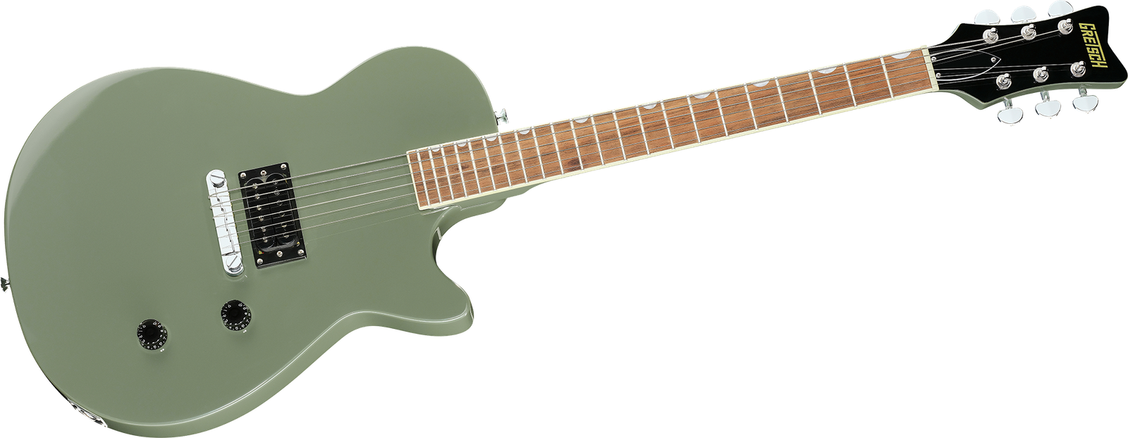 Gretsch STRML JET CLB JT OLV DRB E-Gitarre