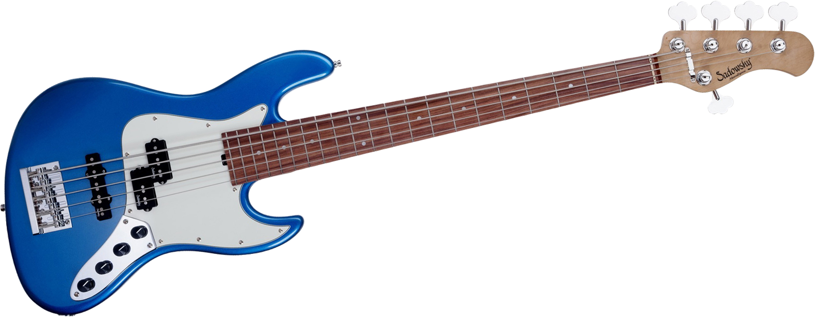 Sadowsky MetroExp 21 HybPJ 5 Morado OBL, five-string bass guitar