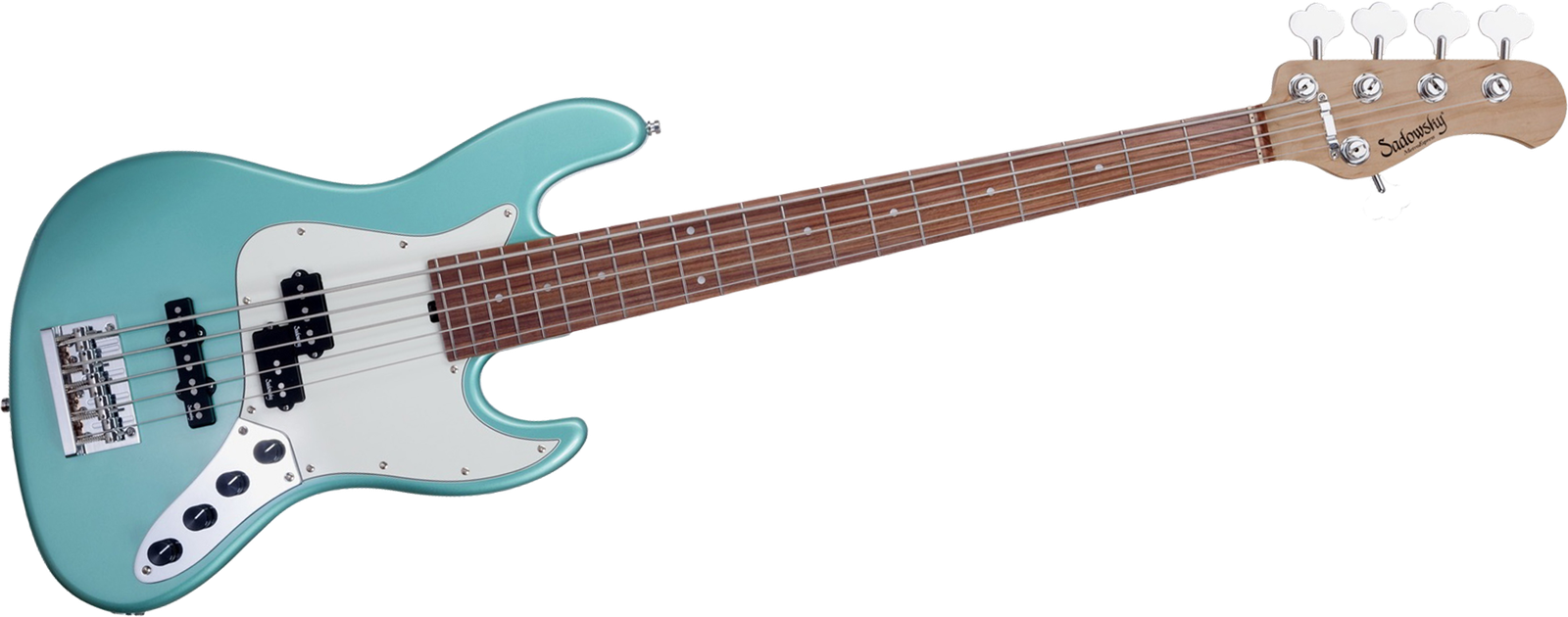 Sadowsky MetroExp 21 HybPJ 5 Morado SGR, five-string bass guitar