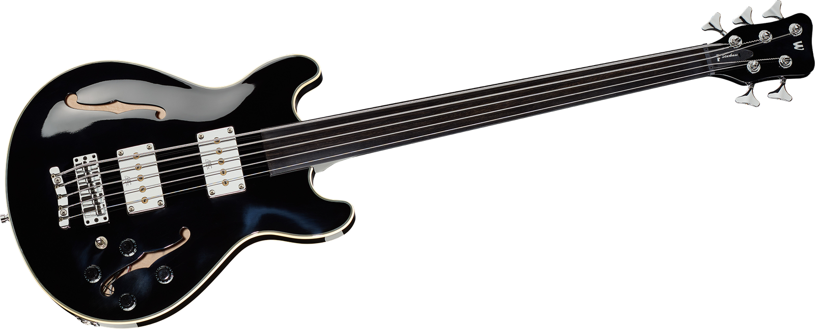 Warwick RB Star Bass5 Black HP fretless