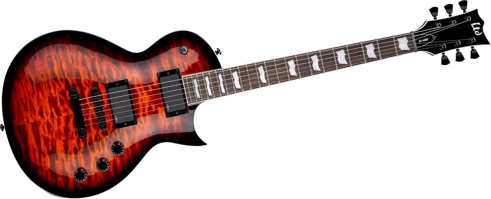 ESP LTD EC-400 QM VB, E-Gitarre