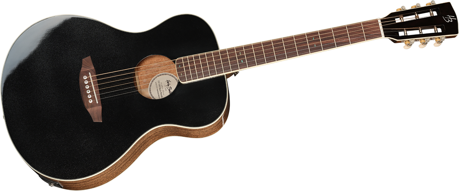 Harley Benton CLF-50E Black Metallic