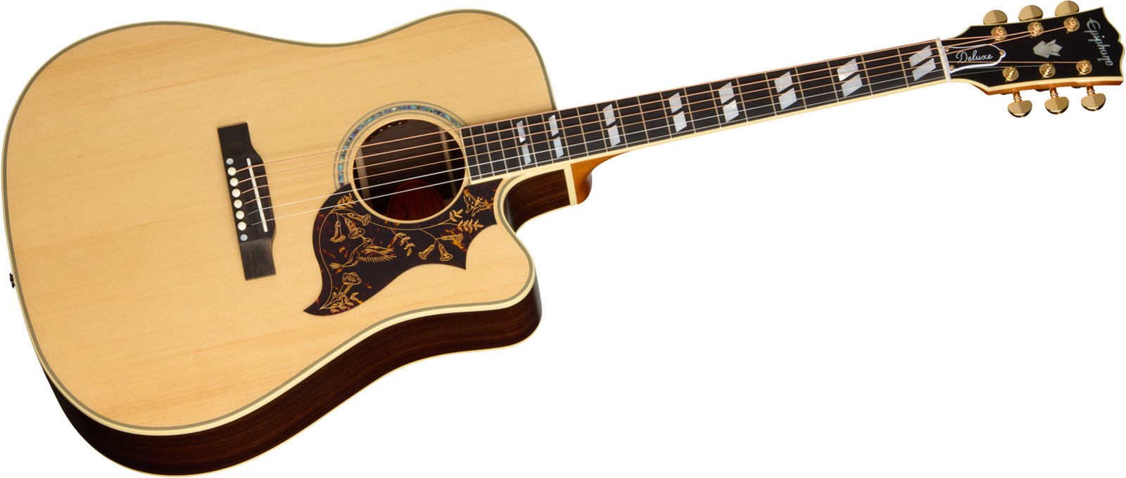 Epiphone Hummingbird Deluxe EC NA IBC, acoustic guitar