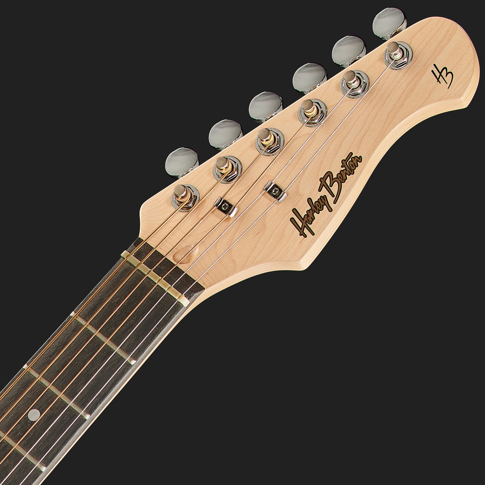 Harley Benton ST-Acoustic headstock